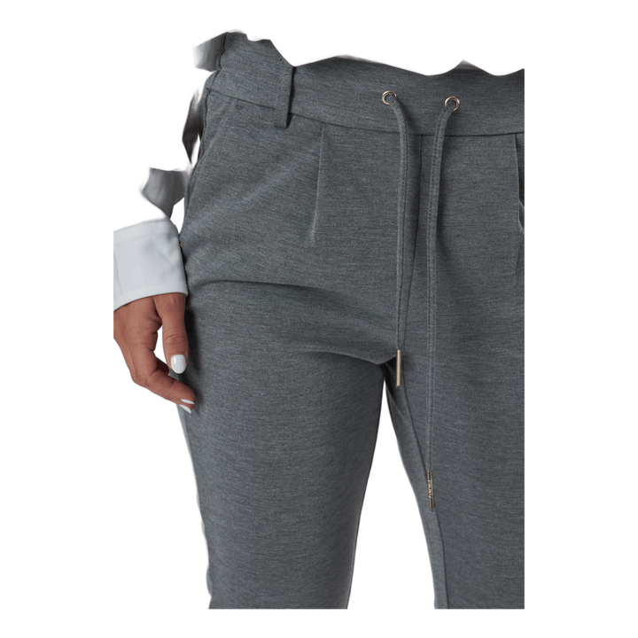 Onlpoptrash Life Easy Col Pant Medium Grey Melange