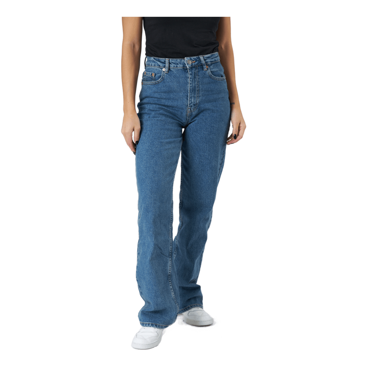 Onlcamille Life Ex Hw Wide Dnm Medium Blue Denim