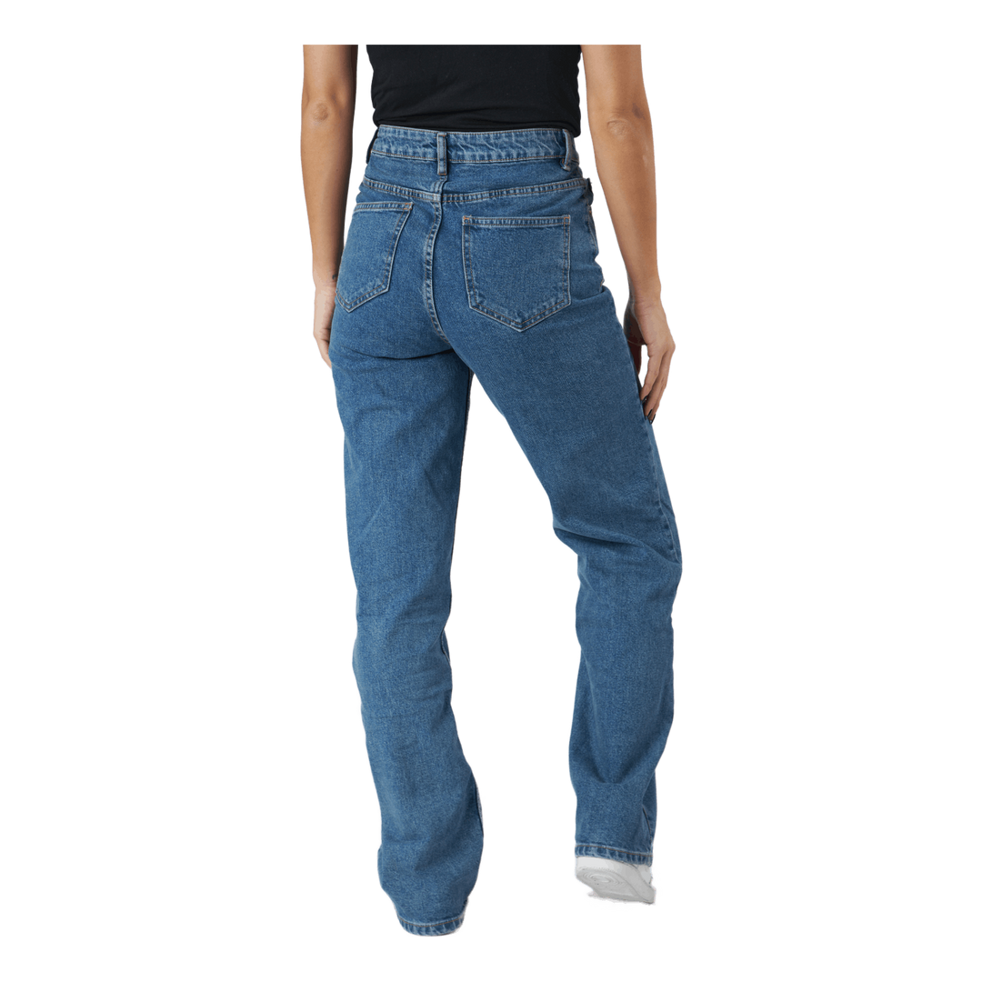 Onlcamille Life Ex Hw Wide Dnm Medium Blue Denim