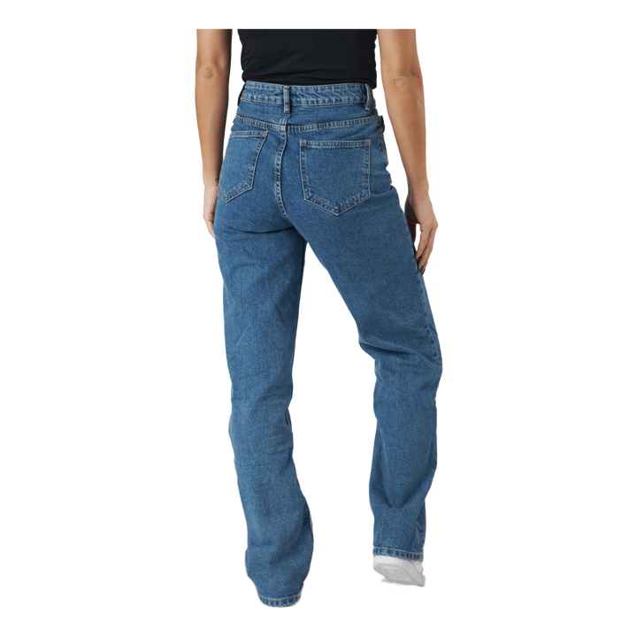 Onlcamille Life Ex Hw Wide Dnm Medium Blue Denim