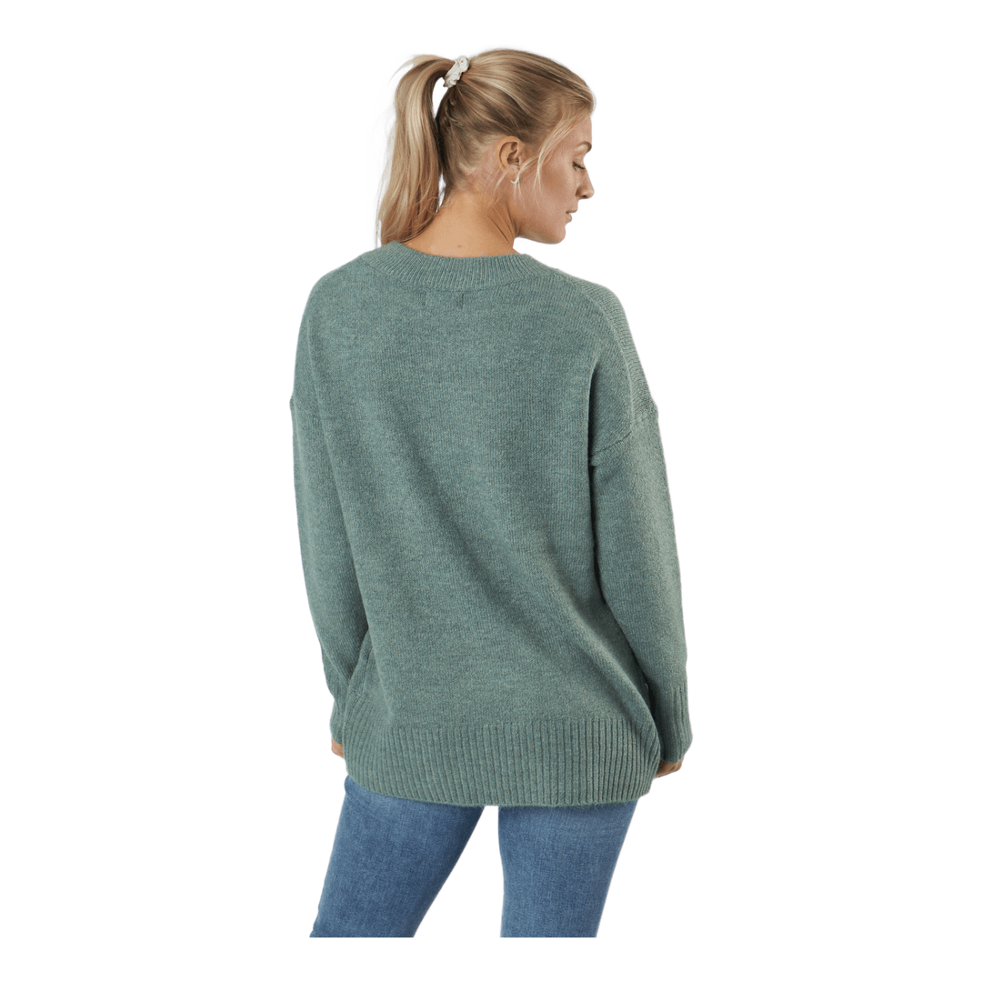 Onlnanjing L/s Pullover Knt Balsam Green