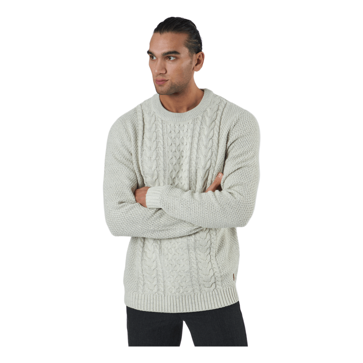 Jjcraig Knit Crew Neck Cloud Dancer