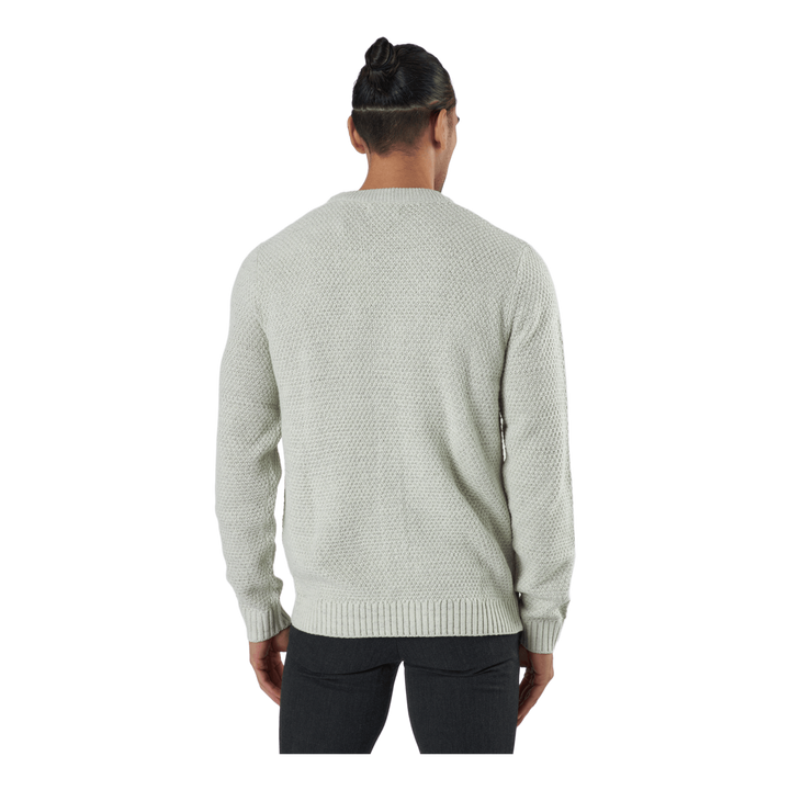 Jjcraig Knit Crew Neck Cloud Dancer