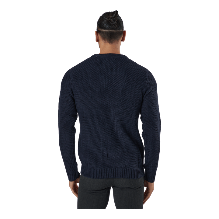 Jjcraig Knit Crew Neck Sky Captain