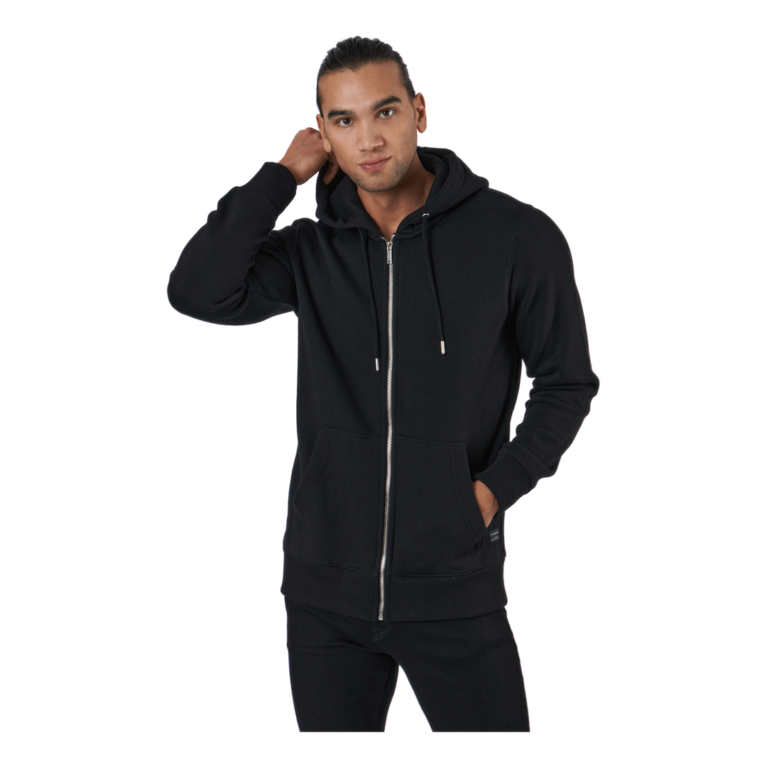 Jjesoft Basic Sweat Zip Hood Black