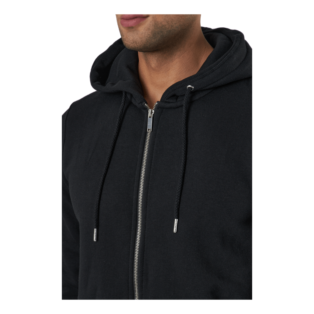 Jjesoft Basic Sweat Zip Hood Black