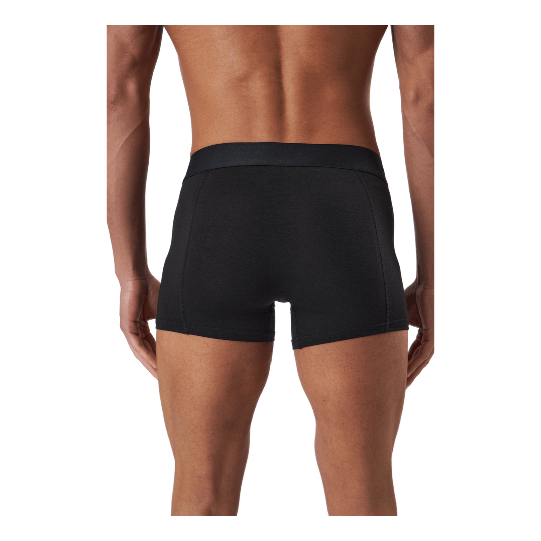 Jacbasic Bamboo Trunks 3 Pack Black