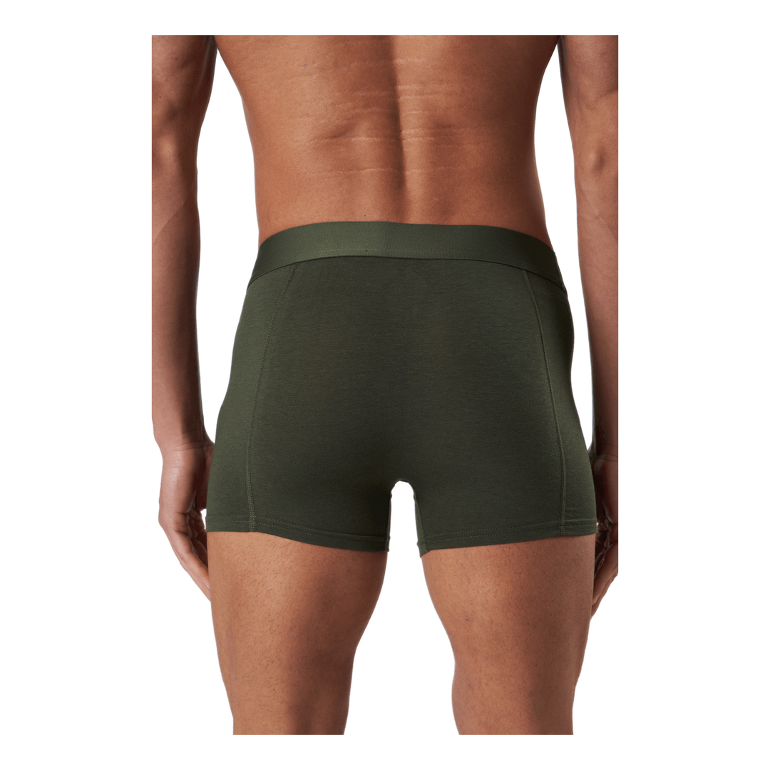 Jacbasic Bamboo Trunks 3 Pack Forest Night