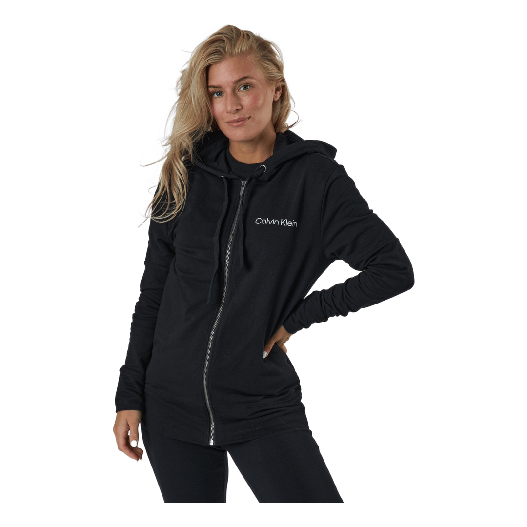 Full Zip Hoodie Black