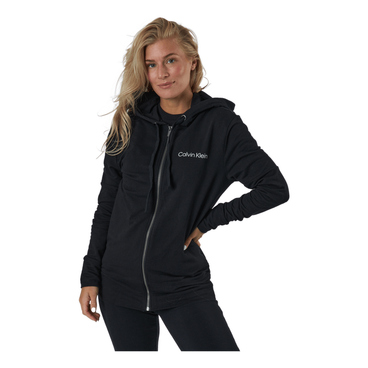 Full Zip Hoodie Black