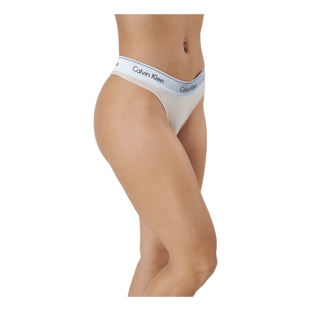 Thong Buff Beige_silver Wb