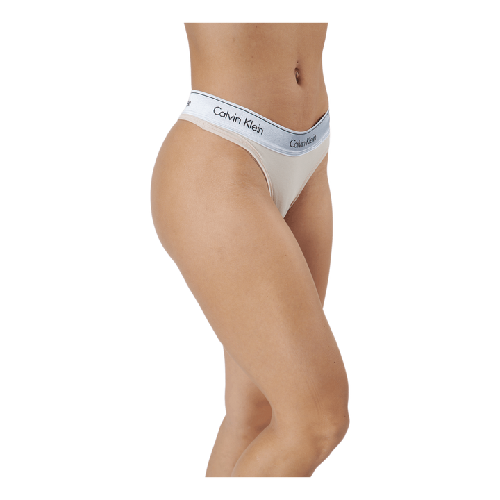 Thong Buff Beige_silver Wb