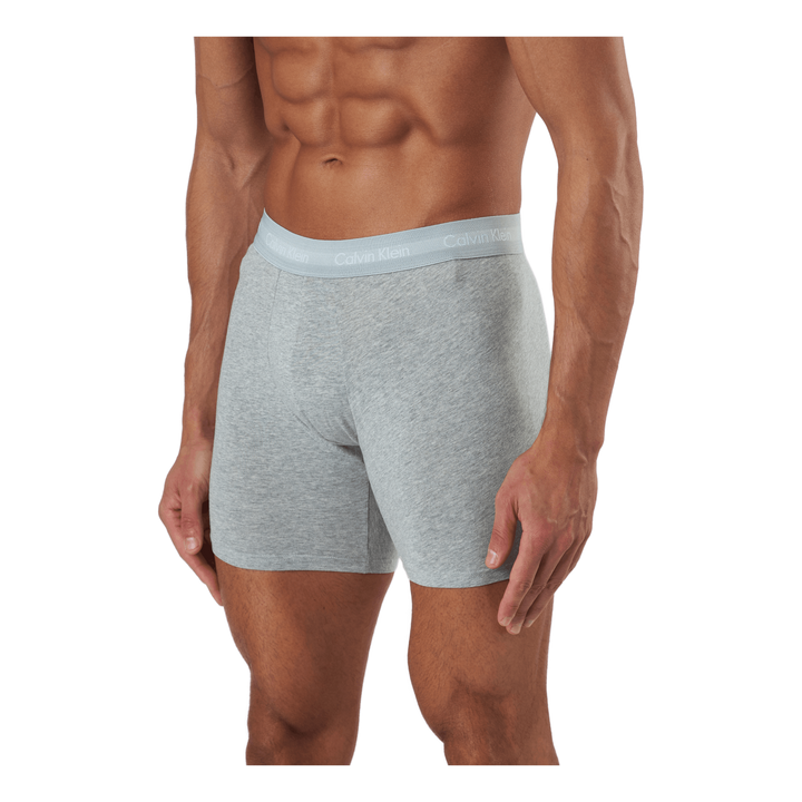 Boxer Brief 3pk Royalty/ Grey Heather/ Exotic