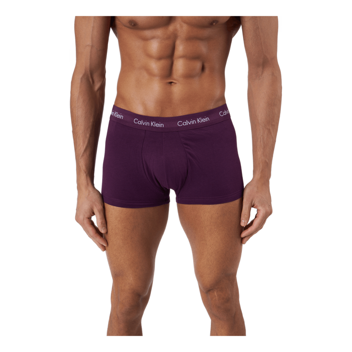 Low Rise Trunk 3pk Cheshire Purple/ Active Blue/