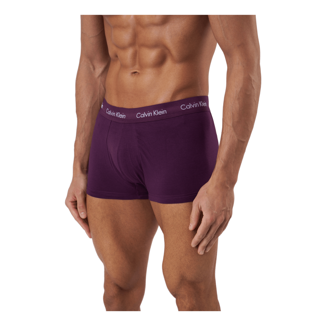 Low Rise Trunk 3pk Cheshire Purple/ Active Blue/