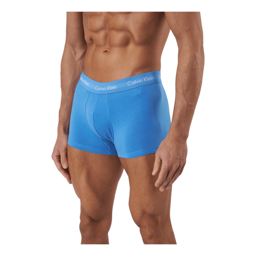 Low Rise Trunk 3pk Cheshire Purple/ Active Blue/