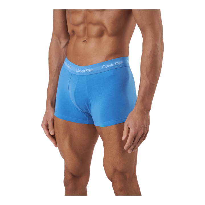 Low Rise Trunk 3pk Cheshire Purple/ Active Blue/