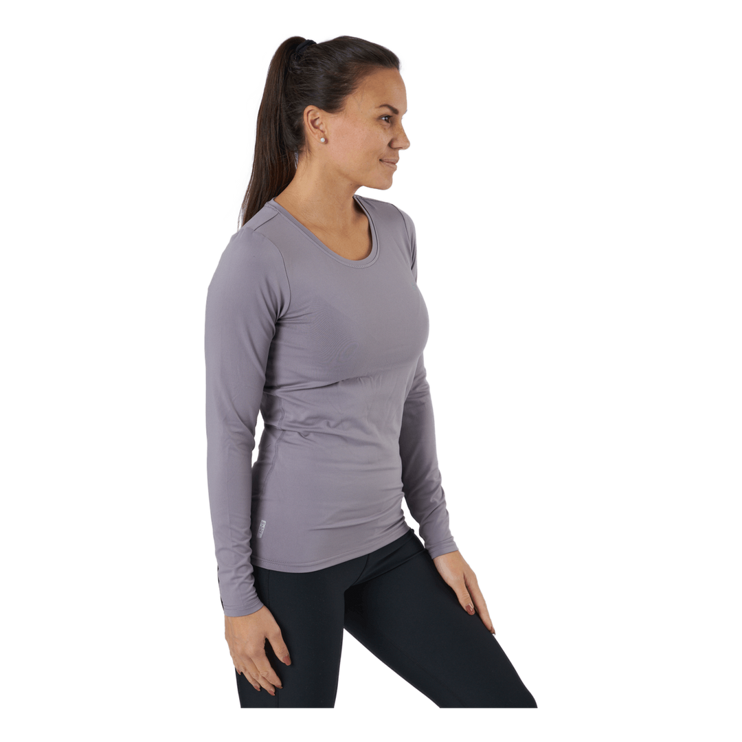 Onpclarisa Ls Training Tee Gray Ridge