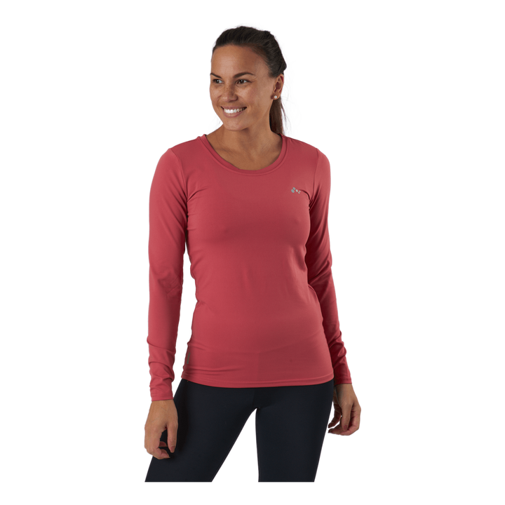 Onpclarisa Ls Training Tee Holly Berry