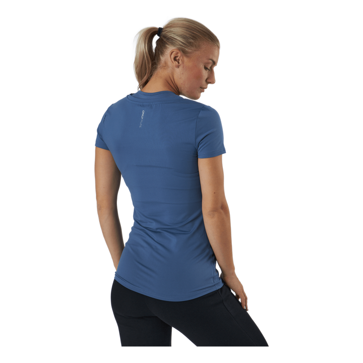 Onpclarisa Ss Training Tee Bijou Blue