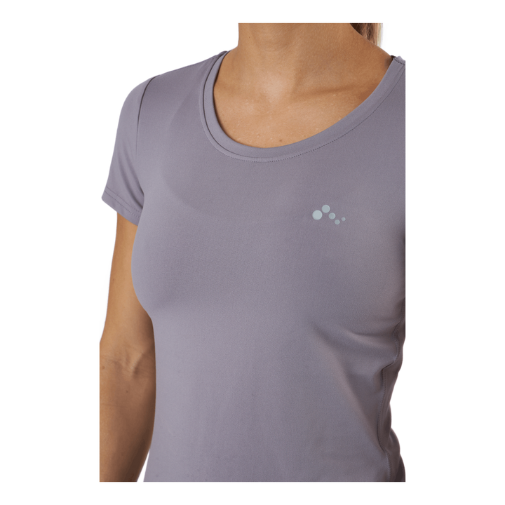 Onpclarisa Ss Training Tee Gray Ridge