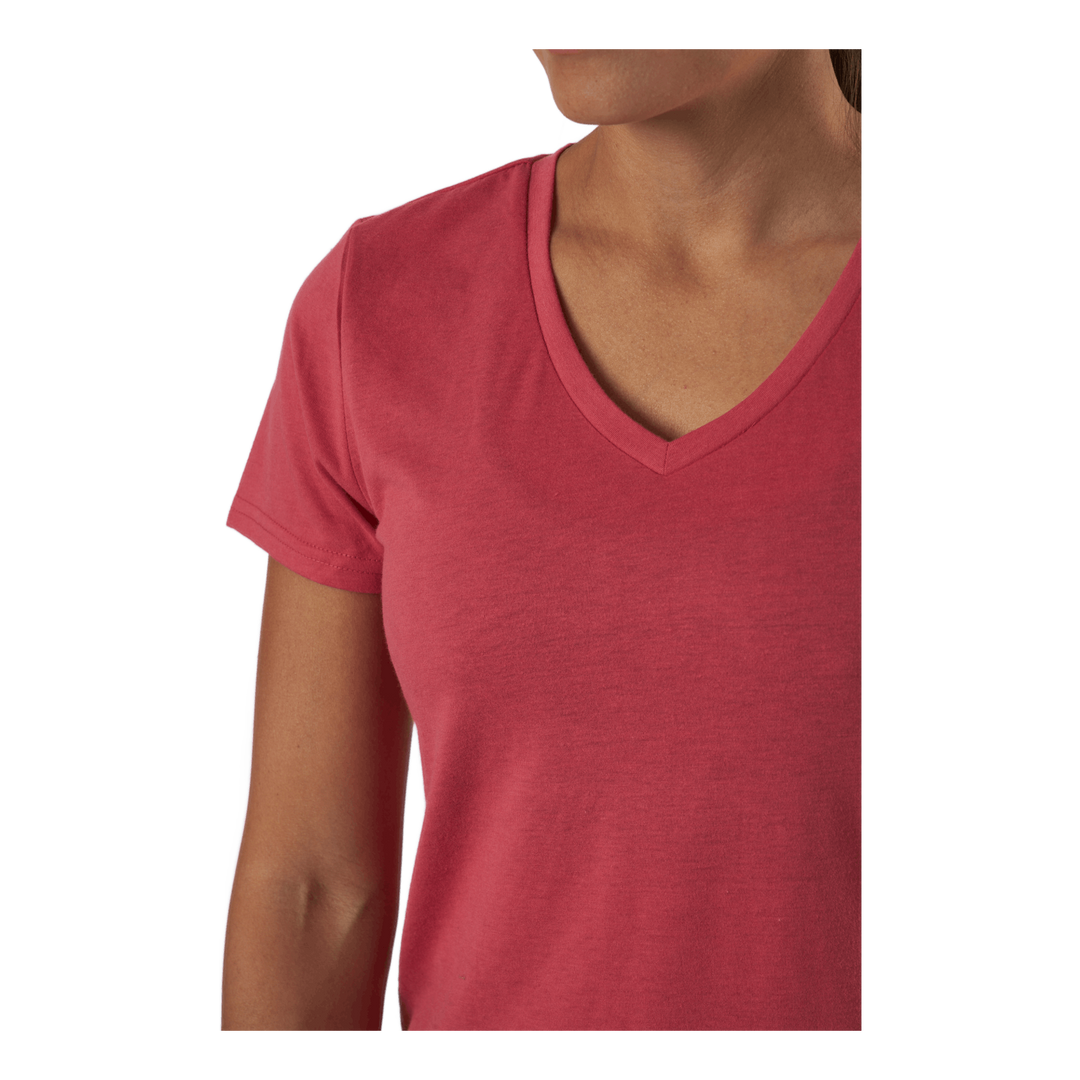 Onpperformance Athl Vneck Ss T Holly Berry