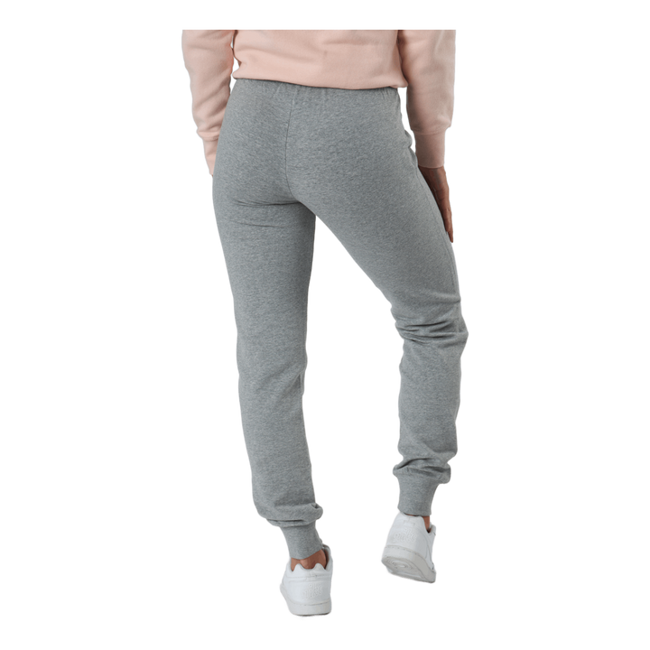 Rib Cuff Pants Gray Melange Light