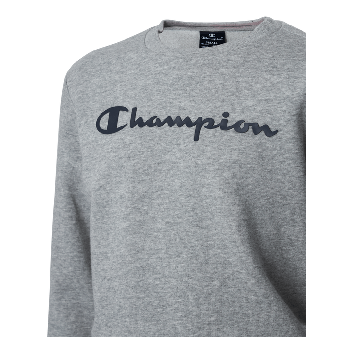 Crewneck Sweatshirt Gray Melange Light