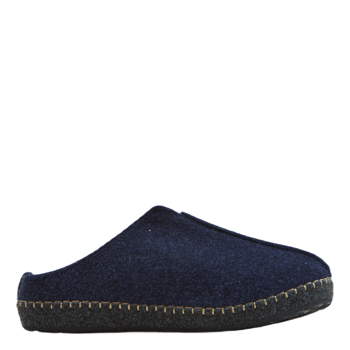 Seleigh Unisex Felt Slipper Navy Blazer