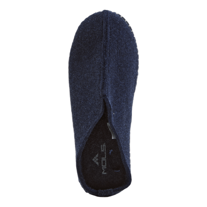 Seleigh Unisex Felt Slipper Navy Blazer