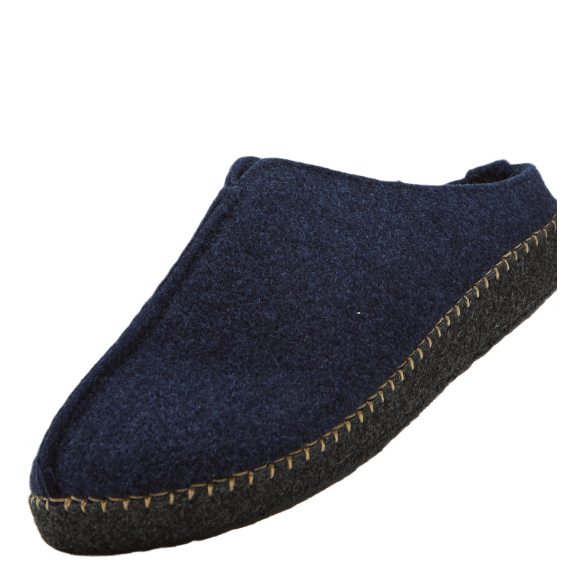 Seleigh Unisex Felt Slipper Navy Blazer