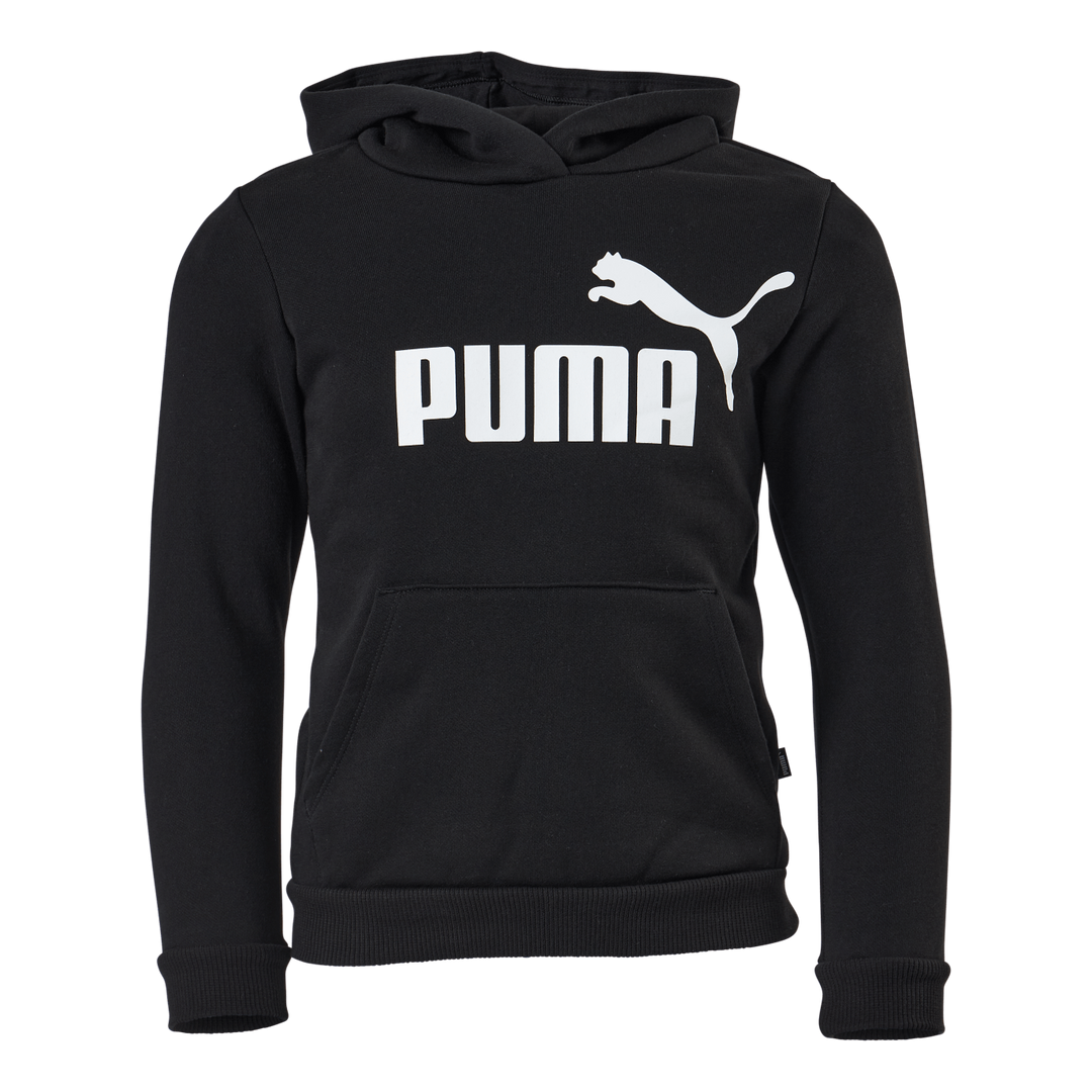 Ess Logo Hoodie Fl G Puma Black