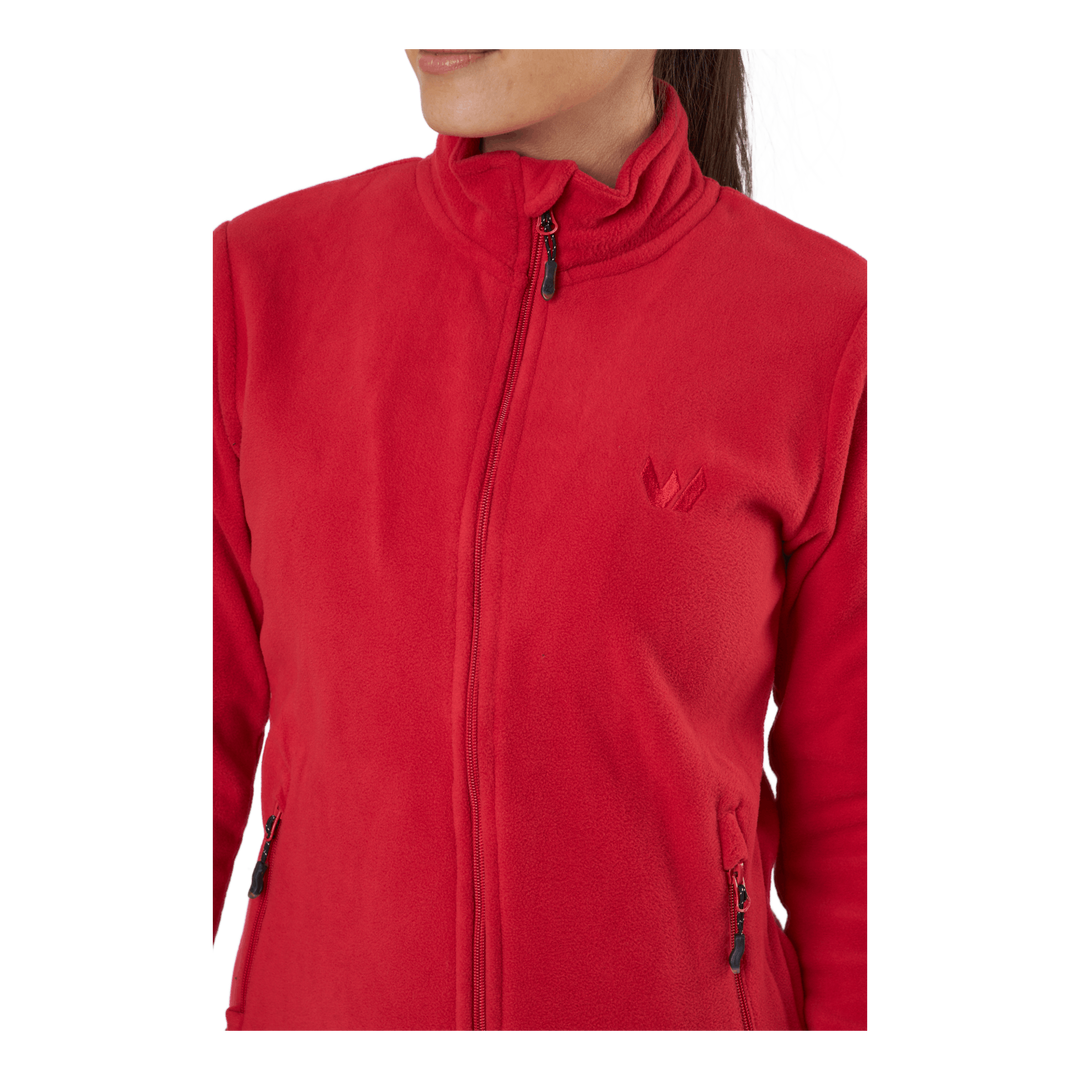 Cocoon W Fleece Jacket Chinese Red