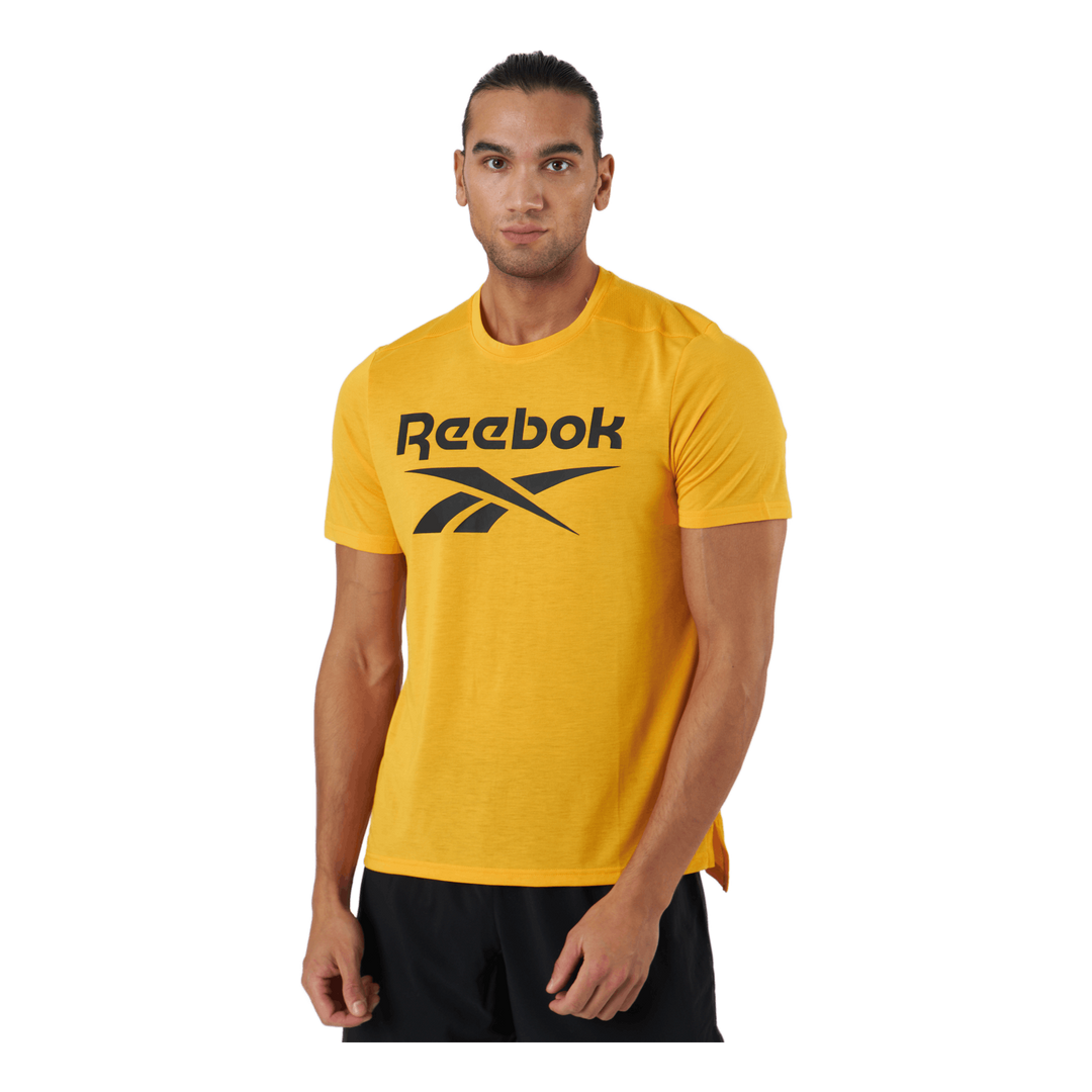 Reebok t shirt yellow deals