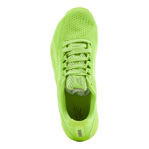 Neon top green reebok