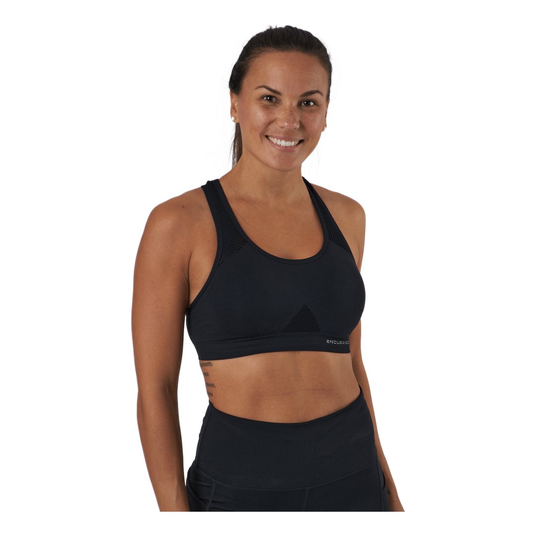 Endurance George West Bra Black Sportamore