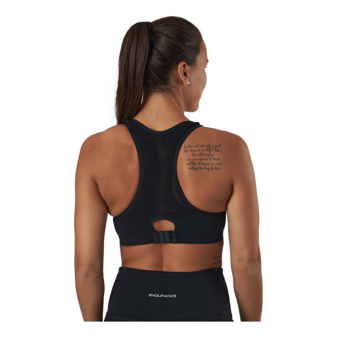 Endurance George West Bra Black Sportamore