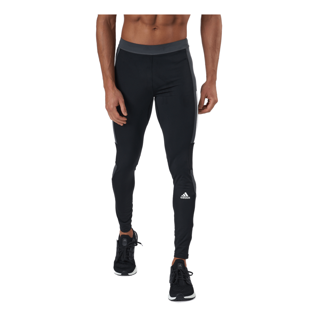 adidas Adidas Saturday Block Better Tight Men Black Grey Six