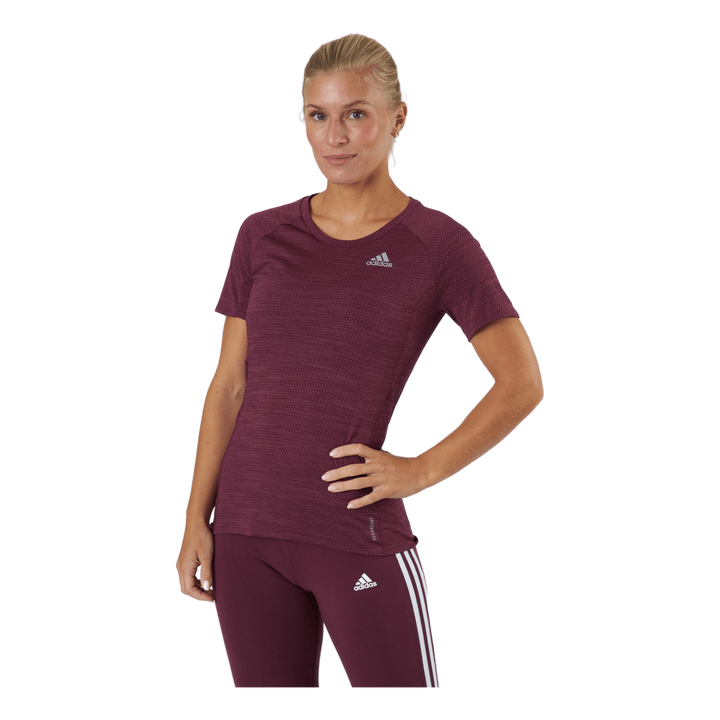 Adidas Runner Tee Women Victory Crimson