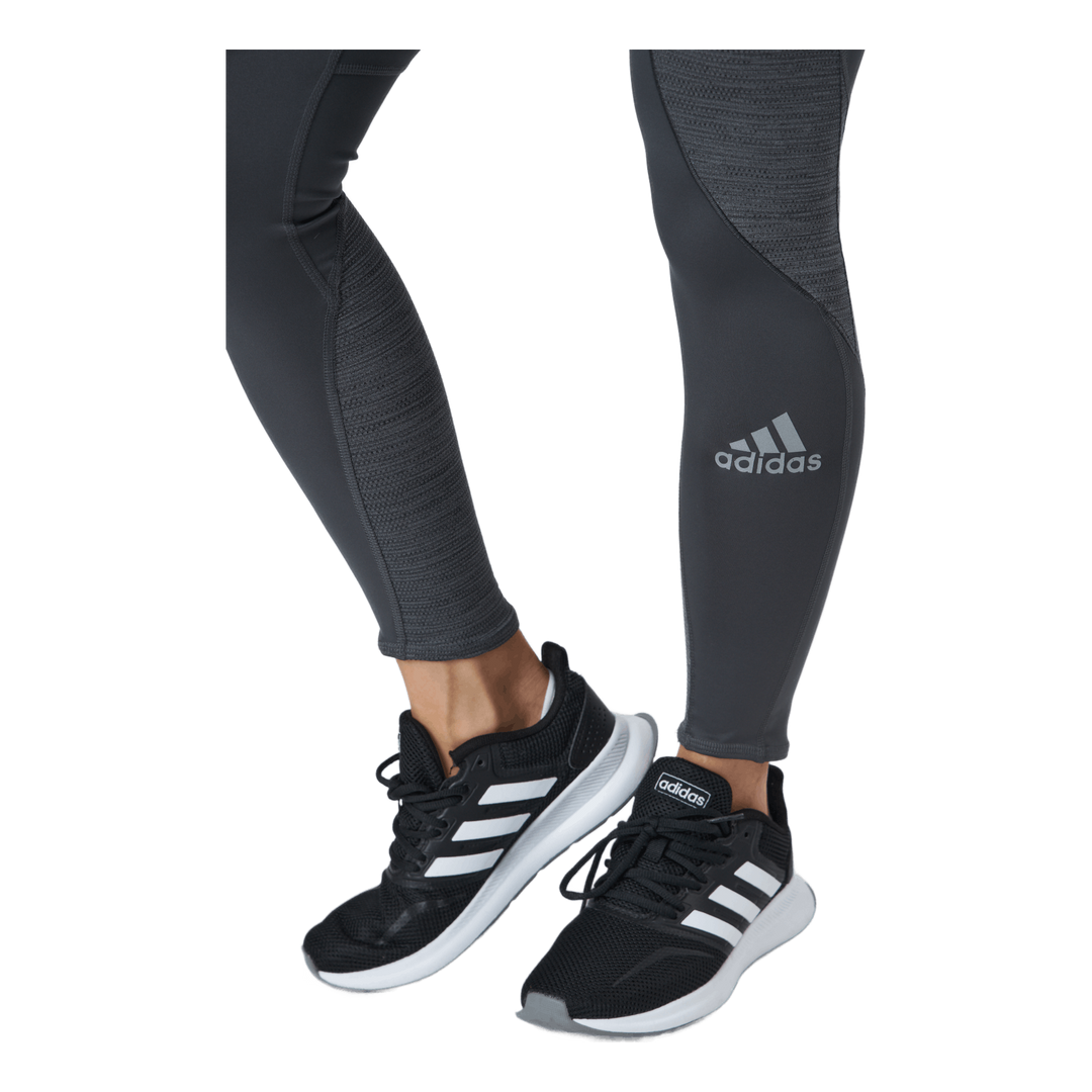 Adidas Fast Running Primeblue Leggings Women Grey Six / Grey Four