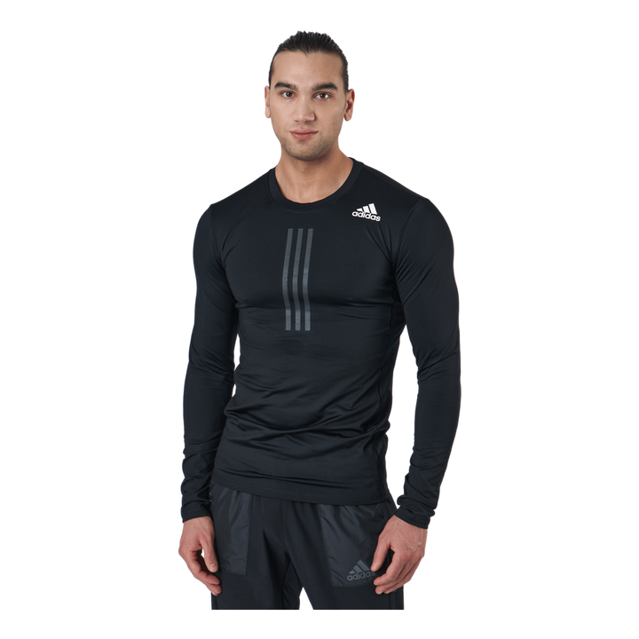 Techfit Long Sleeve Warm Top Black