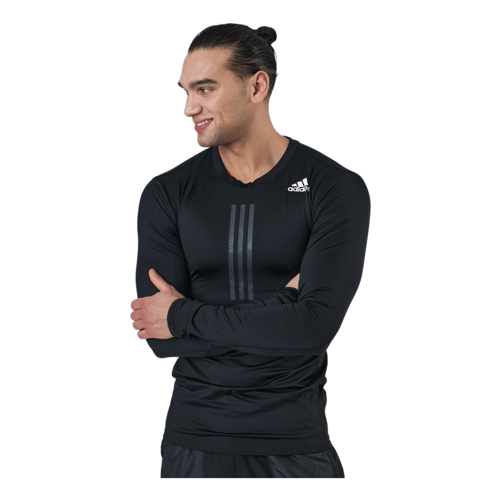 Techfit Long Sleeve Warm Top Black