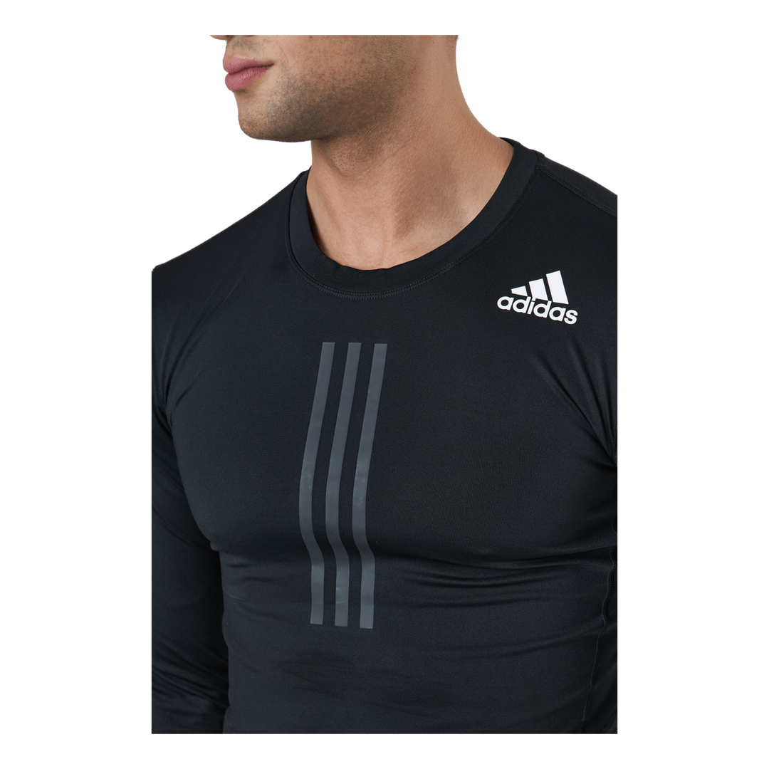 Techfit Long Sleeve Warm Top Black