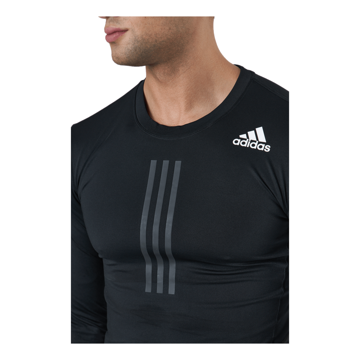 Techfit Long Sleeve Warm Top Black