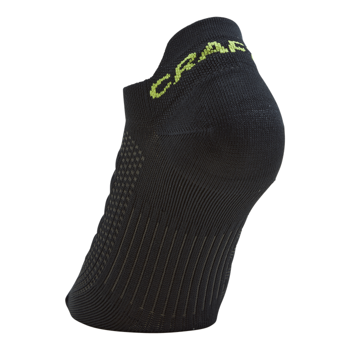 Adv Dry Mid Shaftless Sock Black