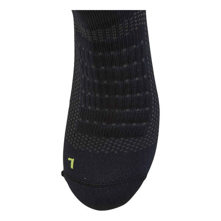Adv Dry Mid Shaftless Sock Black