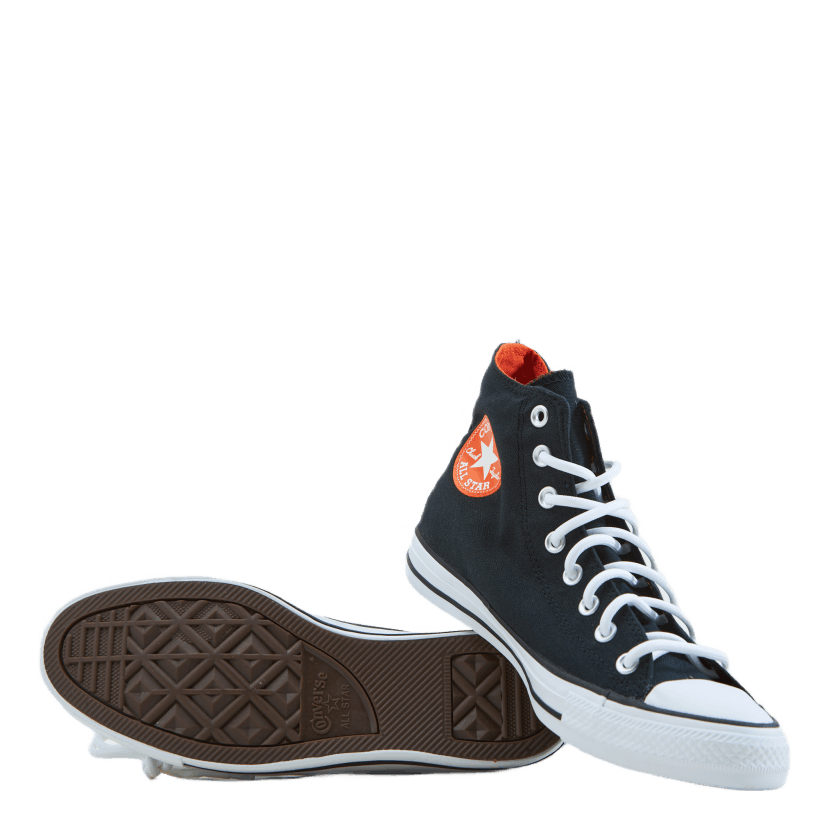 Converse Chuck Taylor All Star Gore tex Black bold Mandarin white