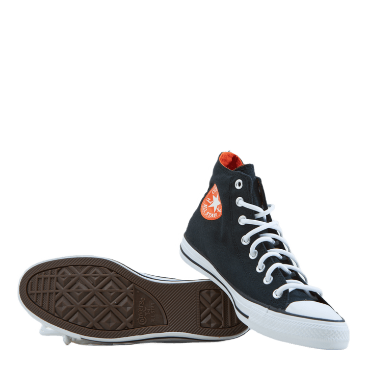 Chuck Taylor All Star Gore-tex Black/bold Mandarin/white