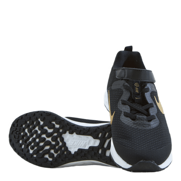 Revolution 6 Little Kids' Shoe Black/metallic Gold-white