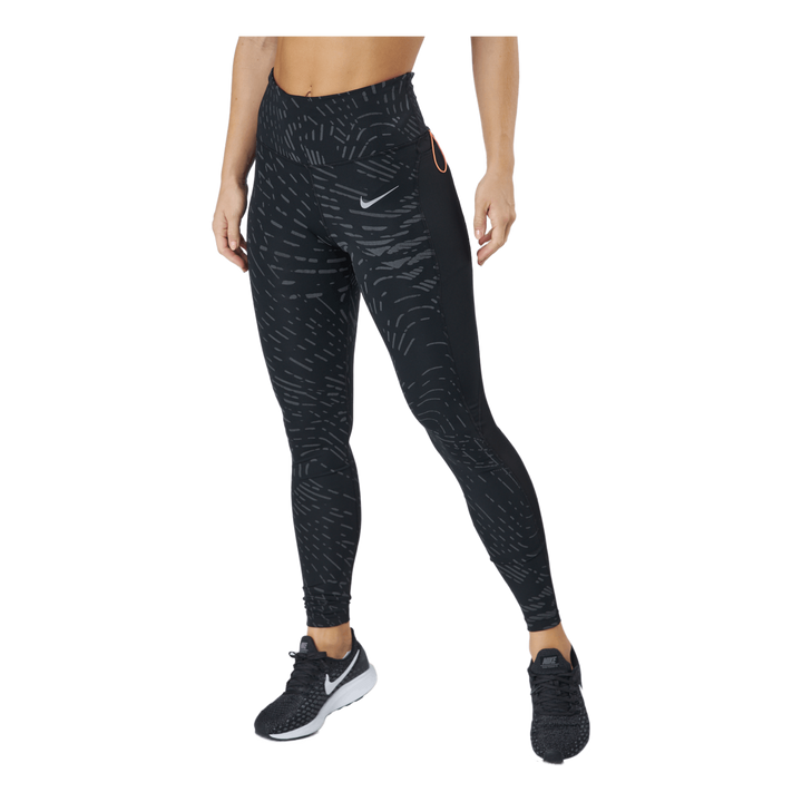 Dri-fit Run Division Fast Wome Black/atomic Orange/reflective